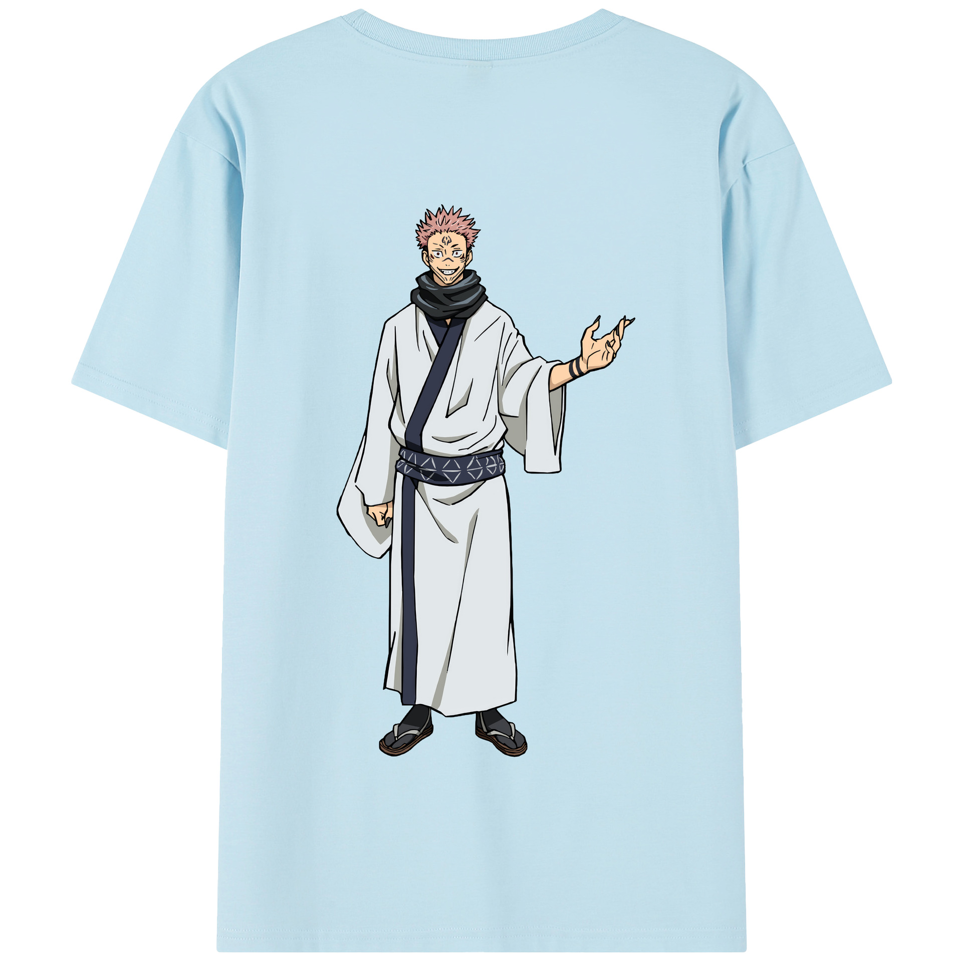 （画像用） 呪術廻戦 Jujutsu Kaisen 綿100％半袖Tシャツ（背面プリント）